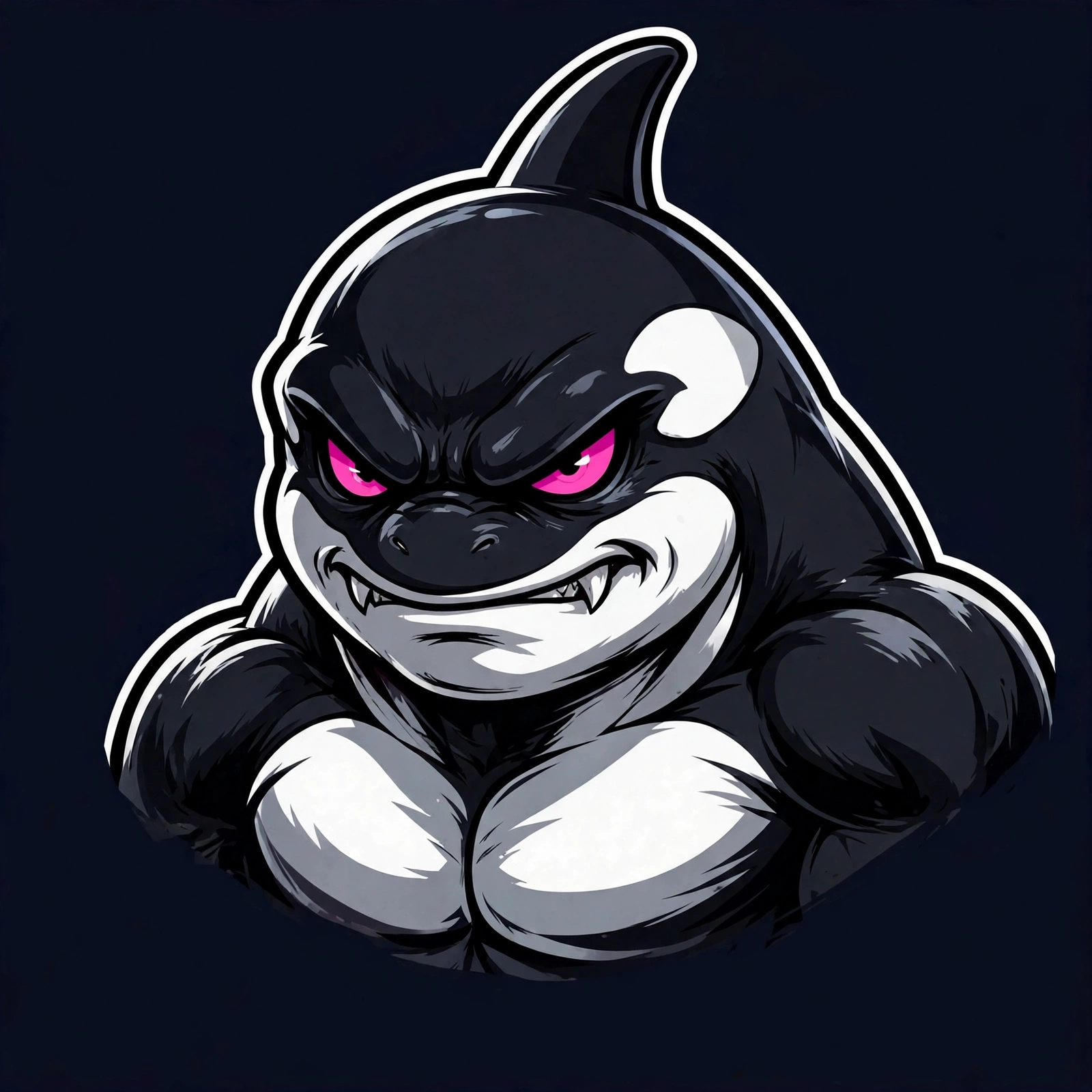 The Orca — black and white, the apex whale